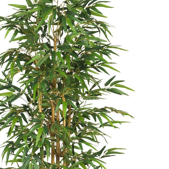 6ft. Potted Bamboo Silk Tree